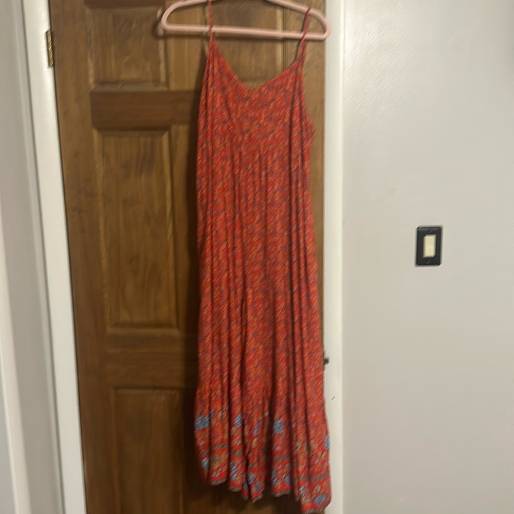 Natural Life Floral Wide Leg Romper - Size Medium